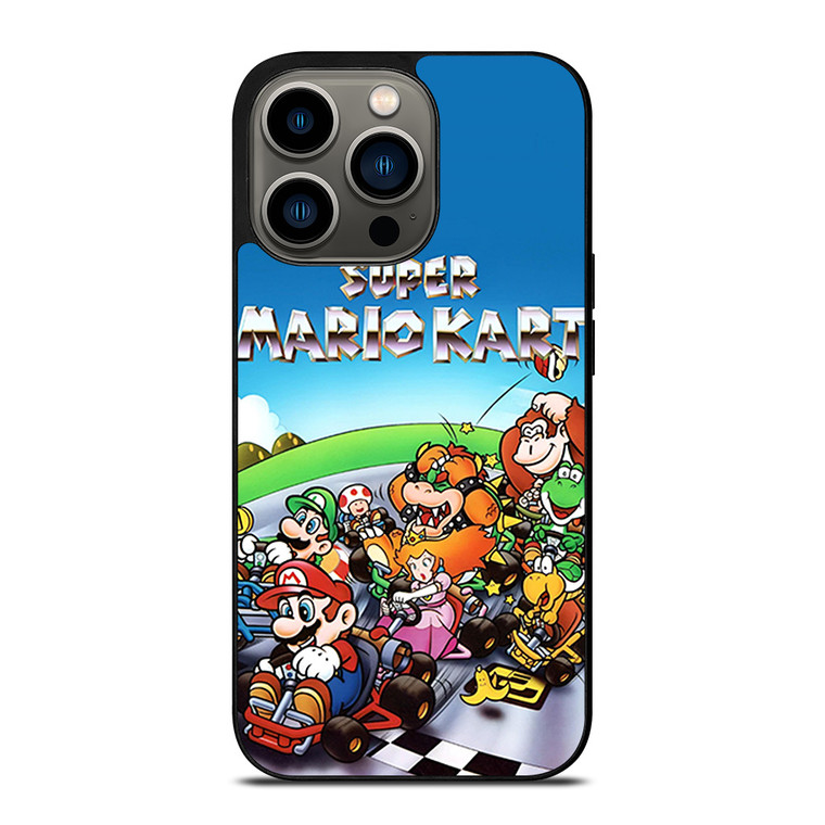 SUPER MARIO KART BROSS NINTENDO GAMES POSTER iPhone 13 Pro Case Cover