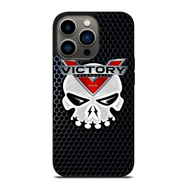 VICTORY MOTORCYCLE SKULL LOGO iPhone 13 Pro Case Cover