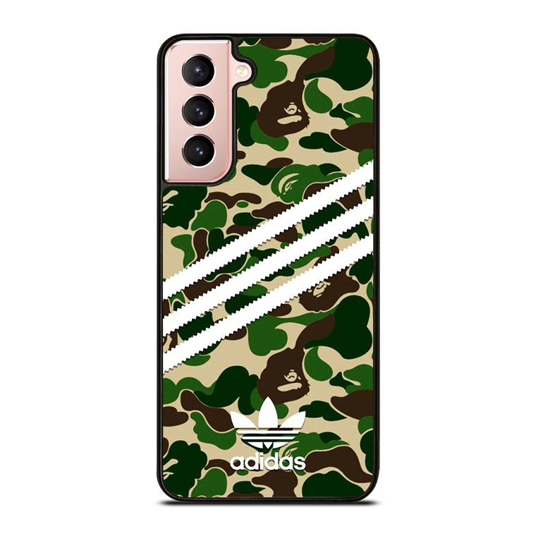 ADIDAS ORIGINALS STRIPES CAMO Samsung Galaxy S21 Case Cover