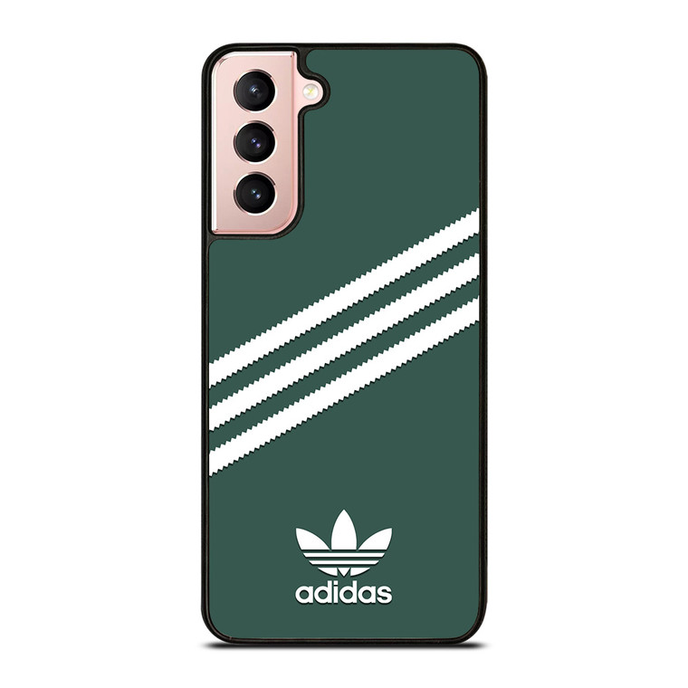 ADIDAS ORIGINALS STRIPES GREEN Samsung Galaxy S21 Case Cover