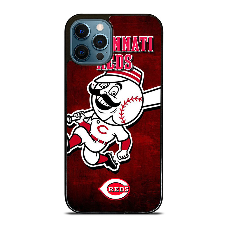 CINCINNATI REDS LOGO BASEBALL iPhone 12 Pro Max Case Cover