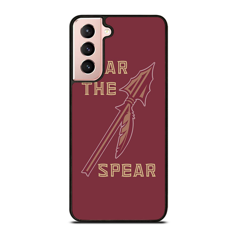FLORIDA STATES UNIVERSITY FSU SEMINOLES LOGO FEAR THE SPEAR Samsung Galaxy S21 Case Cover