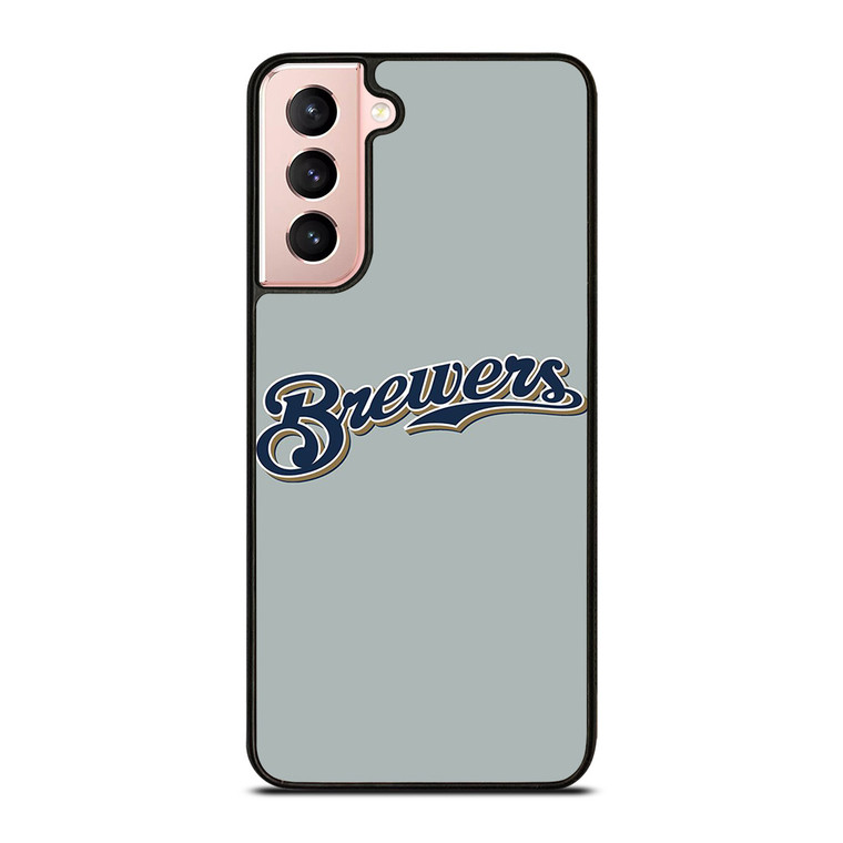 MILWAUKEE BREWERS LOGO BASEBALL TEAM Samsung Galaxy S21 Case Cover