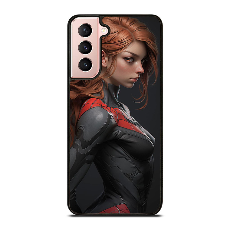 SEXY CARTOON SPIDER GIRL MARVEL COMICS Samsung Galaxy S21 Case Cover