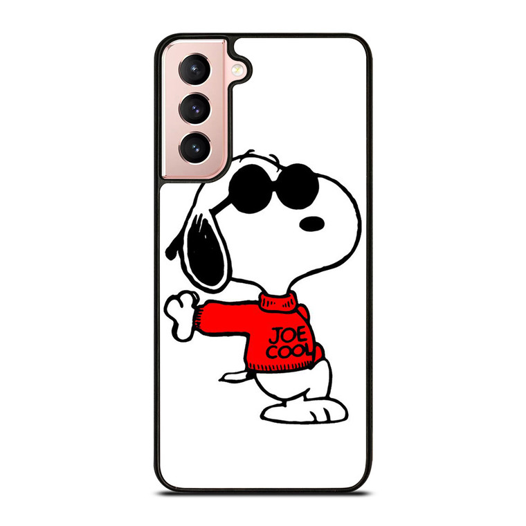 SNOOPY THE PEANUTS CHARLIE BROWN JOE COOL Samsung Galaxy S21 Case Cover