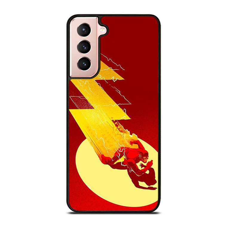 THE FLASH LOGO ART CARTOON Samsung Galaxy S21 Case Cover
