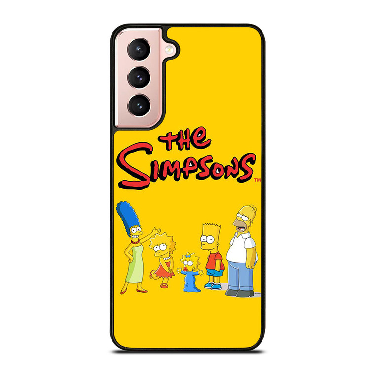 THE SIMPSONS FAMILY CARTOON Samsung Galaxy S21 Case Cover