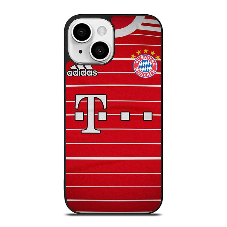 BAYERN MUNCHEN LOGO JERSEY MUNICH FOOTBALL iPhone 13 Mini Case Cover