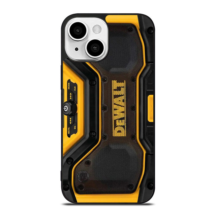 DEWALT TOOL LOGO BLUETOOTH RADIO ICON iPhone 13 Mini Case Cover