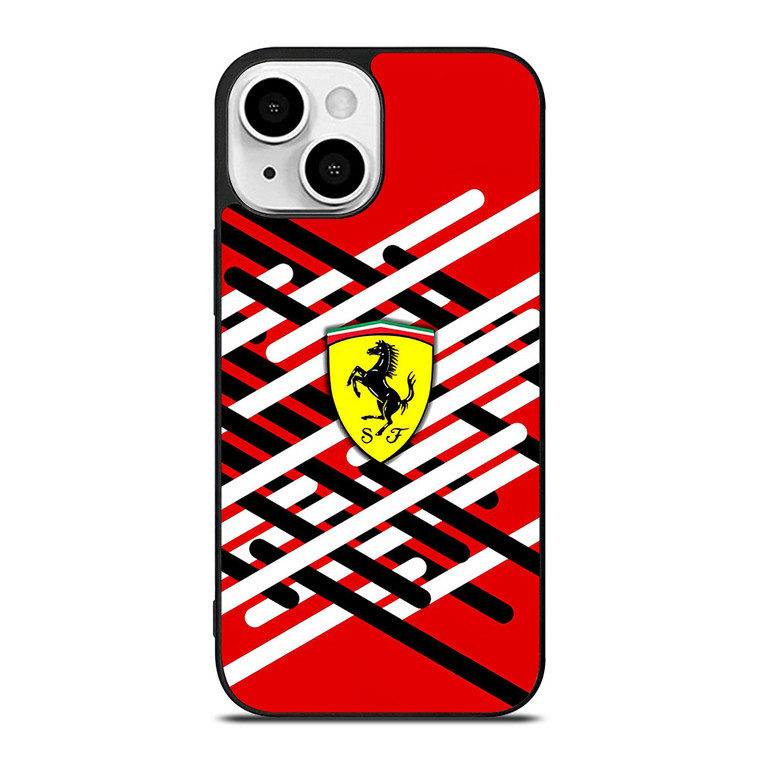 FERRARI RED LOGO NEW iPhone 13 Mini Case Cover