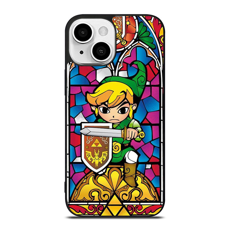 LEGEND OF ZELDA GAMES GLASS ART iPhone 13 Mini Case Cover