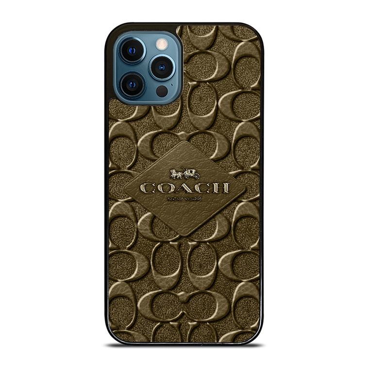 COACH NEW YORK LOGO iPhone 12 Pro Max Case Cover