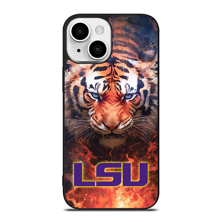 LSU TIGERS LOGO LOUISIANA STATE UNIVERSITY ICON iPhone 13 Mini Case Cover