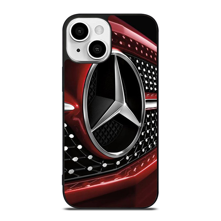 MERCEDES BENZ LOGO RED ICON iPhone 13 Mini Case Cover