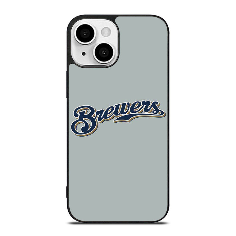 MILWAUKEE BREWERS LOGO BASEBALL TEAM iPhone 13 Mini Case Cover