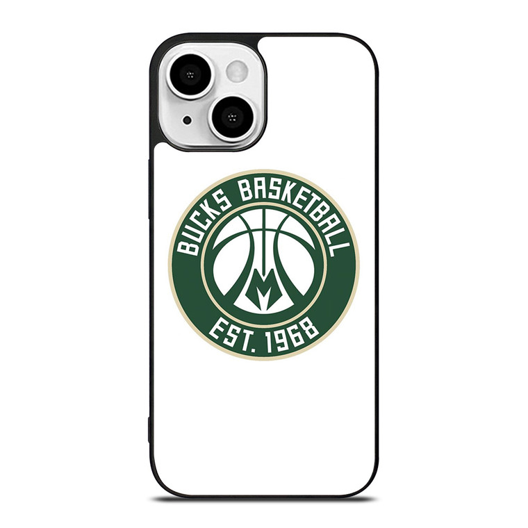 MILWAUKEE BUCKS LOGO BASKETBALL 1968 iPhone 13 Mini Case Cover