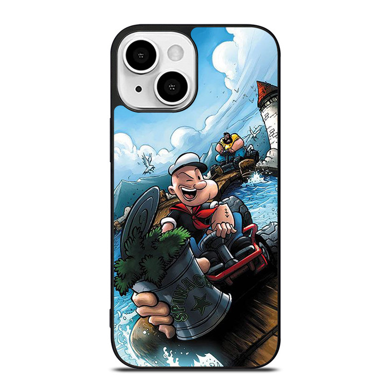 POPEYE THE SAILORMAN CARTOON iPhone 13 Mini Case Cover