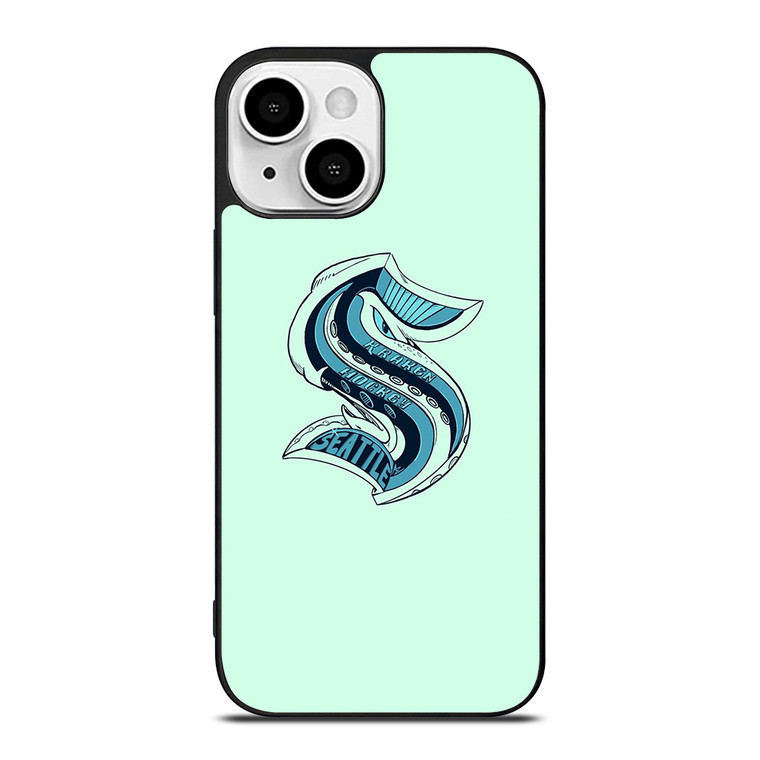 SEATTLE KRAKEN LOGO HOCKEY TEAM iPhone 13 Mini Case Cover