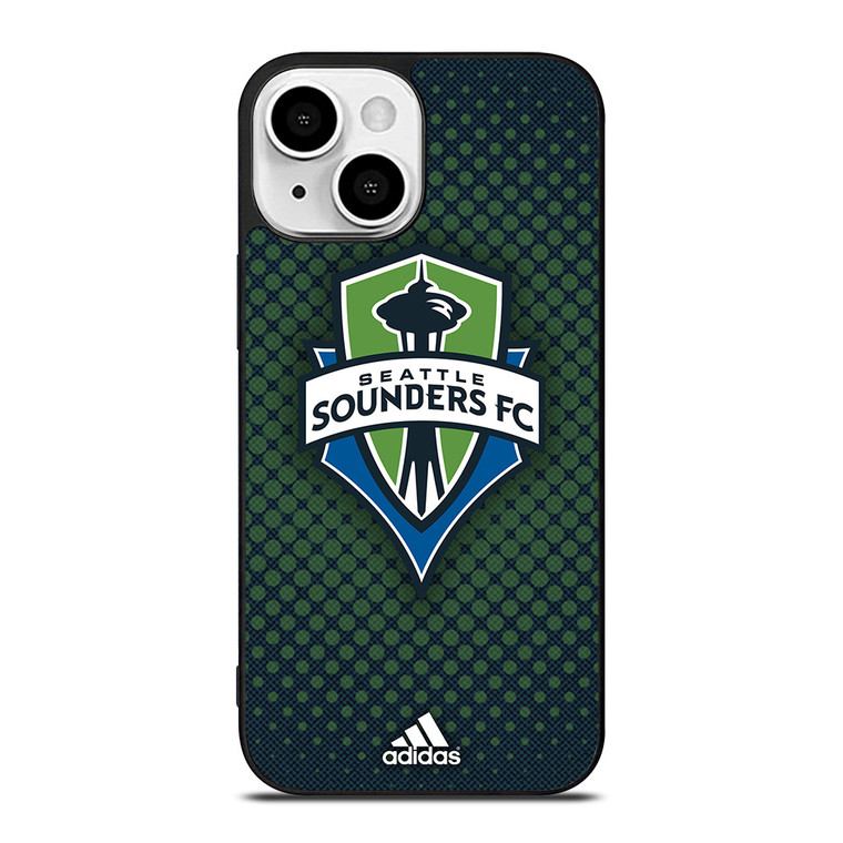 SEATTLE SOUNDERS FC SOCCER MLS ADIDAS iPhone 13 Mini Case Cover