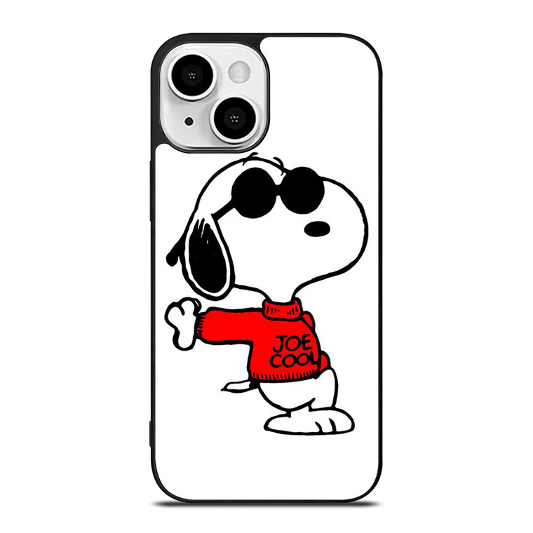 SNOOPY THE PEANUTS CHARLIE BROWN JOE COOL iPhone 13 Mini Case Cover