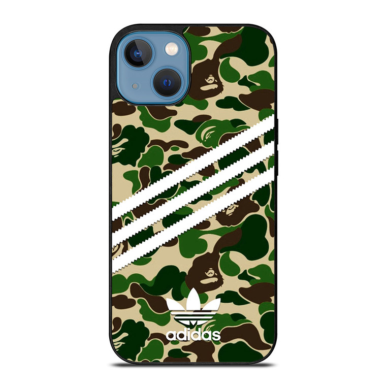 ADIDAS ORIGINALS STRIPES CAMO iPhone 13 Case Cover