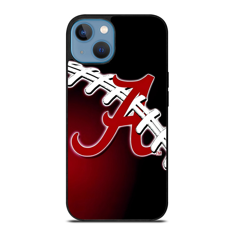 ALABAMA CRIMSON TIDE BAMA LOGO FOOTBALL iPhone 13 Case Cover