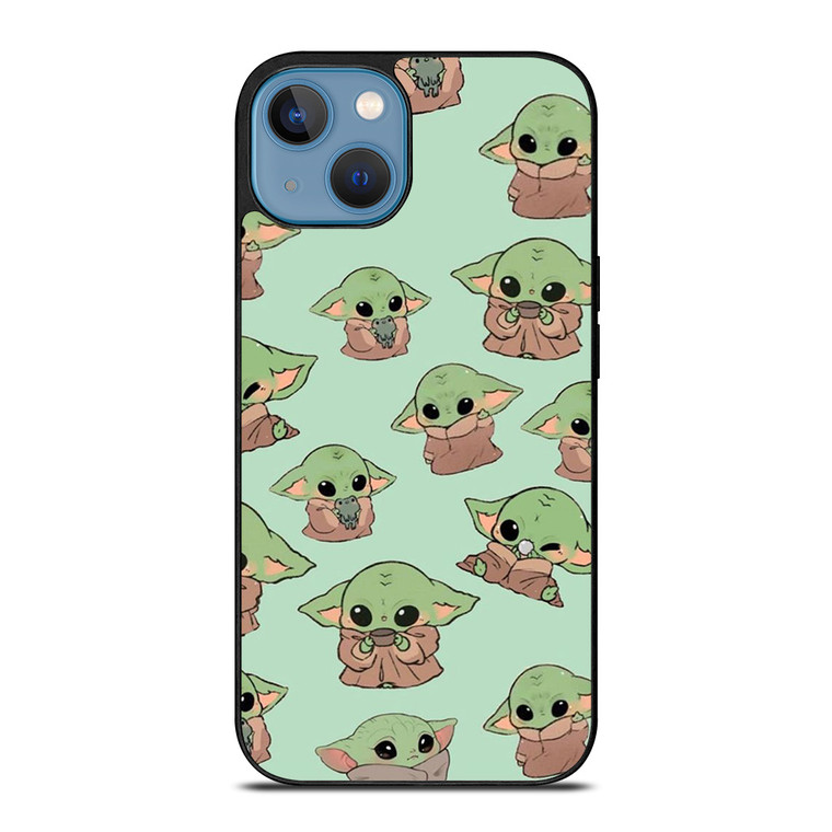 BABY YODA STAR WARS CARTOON iPhone 13 Case Cover