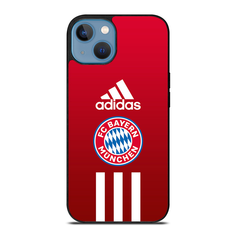 BAYERN MUNCHEN FC ADIDAS STRIPES iPhone 13 Case Cover