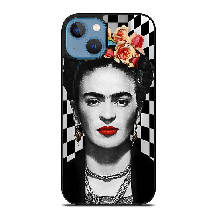 FRIDA KAHLO FACE ART iPhone 13 Case Cover
