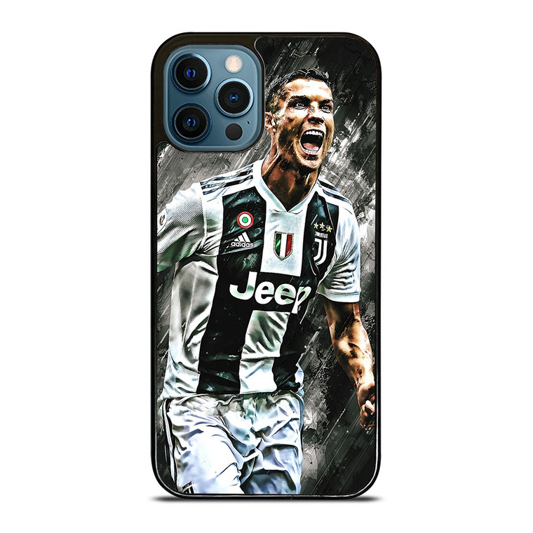 CR7 CRISTIANO RONALDO JUVENTUS FC iPhone 12 Pro Max Case Cover