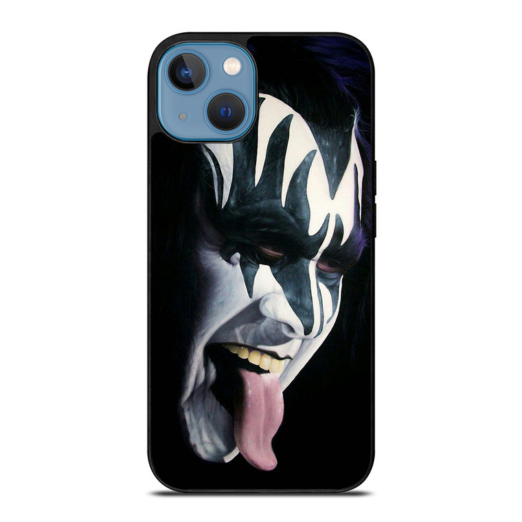 GENE SIMMONS FACE KISS BAND iPhone 13 Case Cover
