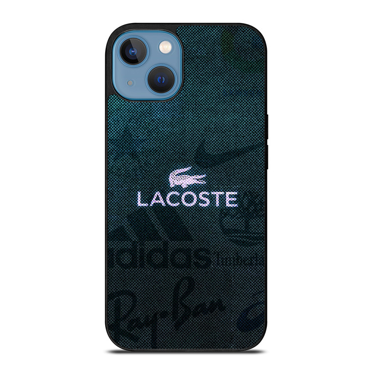 LACOSTE ADIDAS NIKE LOGO iPhone 13 Case Cover