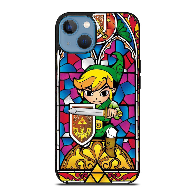 LEGEND OF ZELDA GAMES GLASS ART iPhone 13 Case Cover