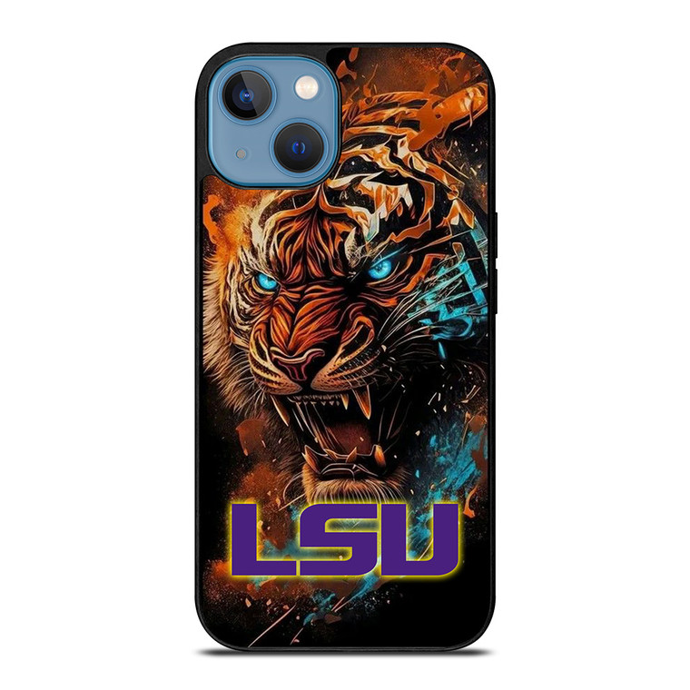 LSU TIGERS ICON LOUISIANA STATE UNIVERSITY LOGO iPhone 13 Case Cover