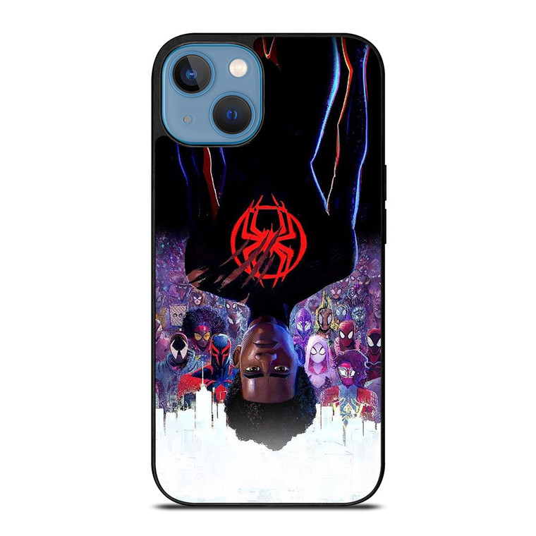 MILES MORALES SPIDERMAN ACROSS SPIDER-VERSE iPhone 13 Case Cover