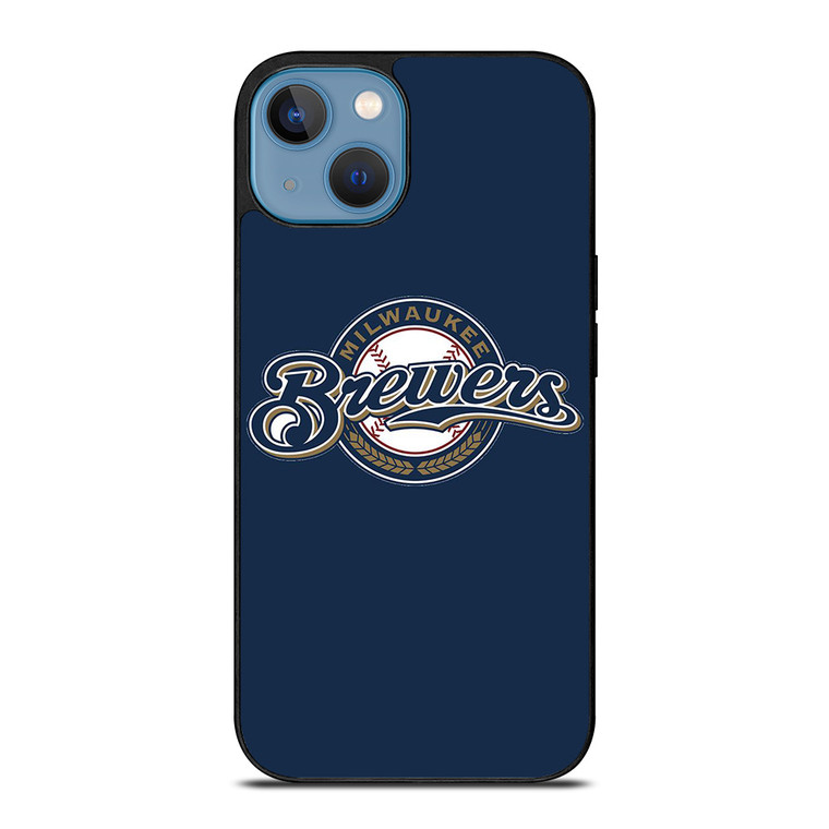 MILWAUKEE BREWERS BASEBALL TEAM LOGO iPhone 13 Case Cover