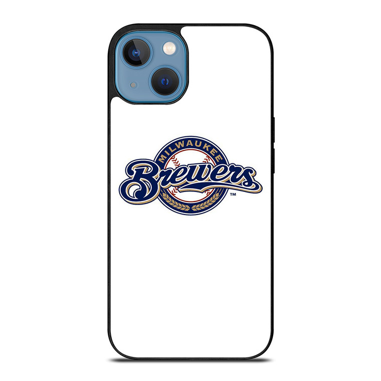 MILWAUKEE BREWERS LOGO BASEBALL TEAM ICON iPhone 13 Case Cover
