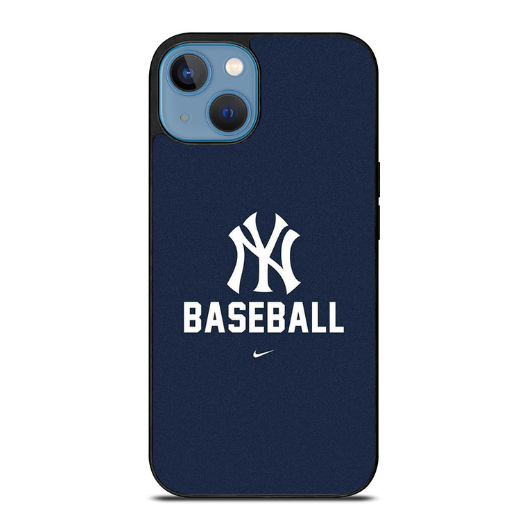 NEW YORK YANKEES NY NIKE LOGO BASEBALL TEAM iPhone 13 Case Cover