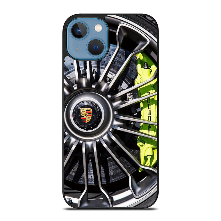 PORSCHE CAR ICON WHEEL LOGO iPhone 13 Case Cover