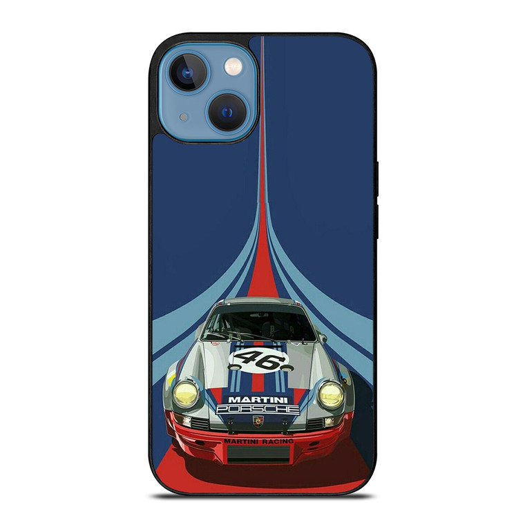 PORSCHE MARTINI RACING CAR LOGO 46 iPhone 13 Case Cover