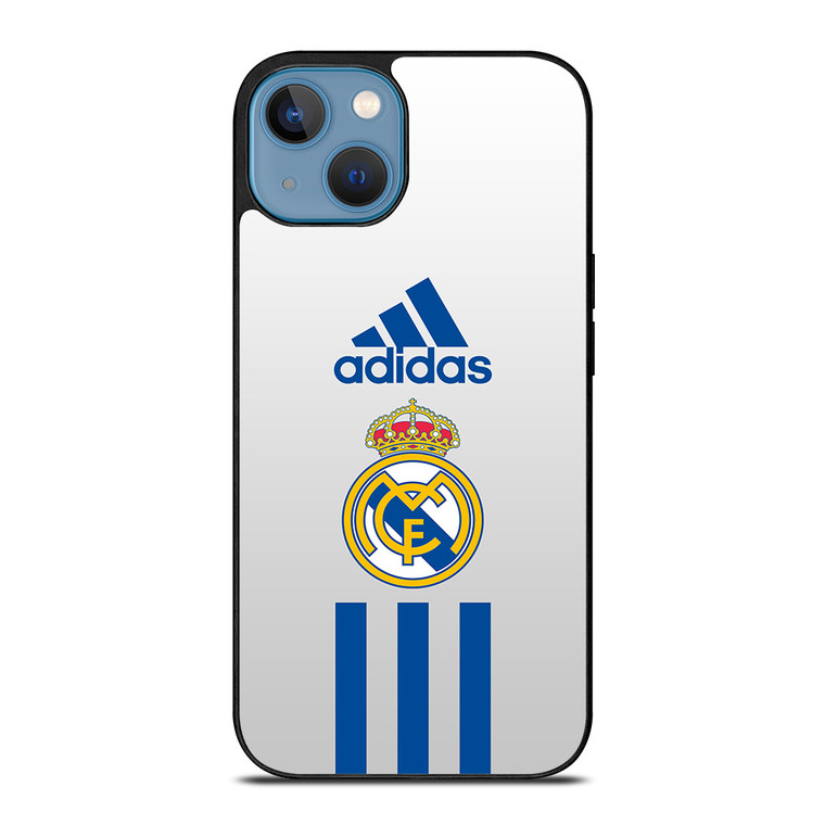 REAL MADRID CF ADIDAS STRIPES iPhone 13 Case Cover