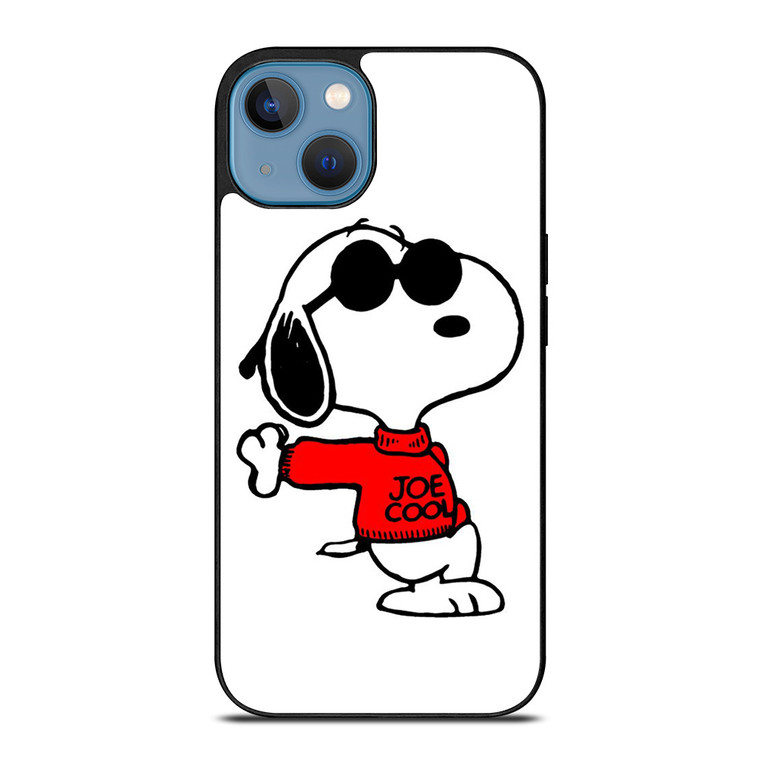 SNOOPY THE PEANUTS CHARLIE BROWN JOE COOL iPhone 13 Case Cover