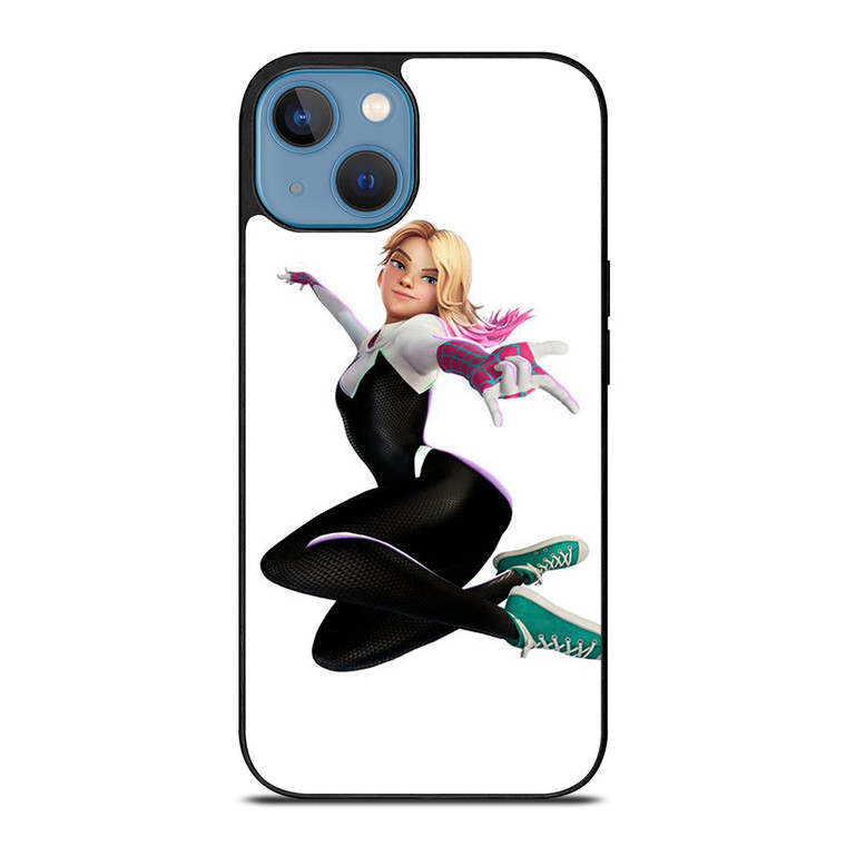 SPIDER GWEN SPIDER WOMAN SPIDER VERSE iPhone 13 Case Cover