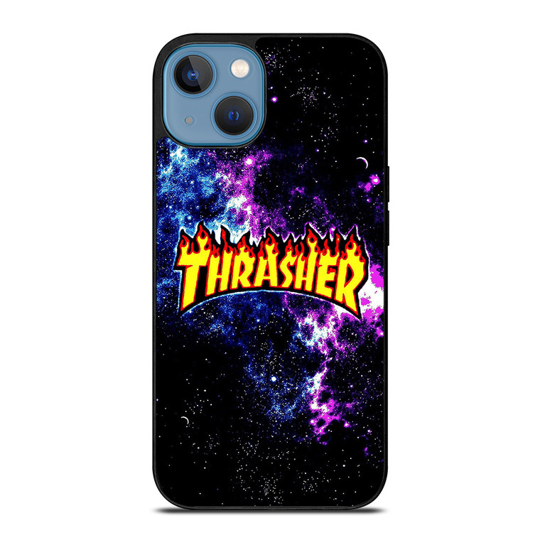 THRASHER LOGO NEBULA iPhone 13 Case Cover