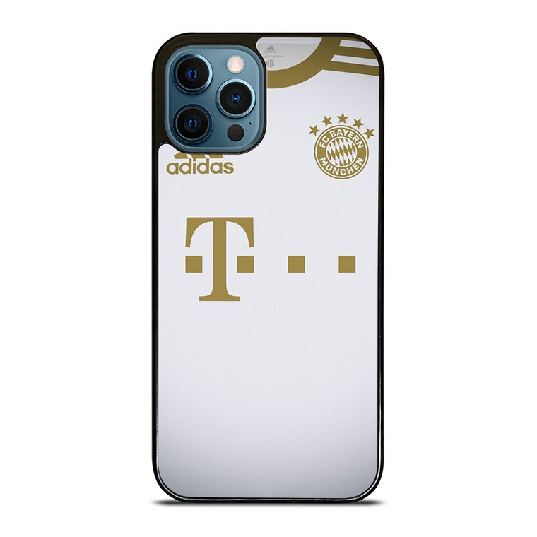 BAYERN MUNCHEN LOGO AWAY JERSEY FOOTBALL iPhone 12 Pro Max Case Cover BAYERN MUNCHEN LOGO AWAY JERSEY FOOTBALL iPhone 12 Pro Max Case Cover