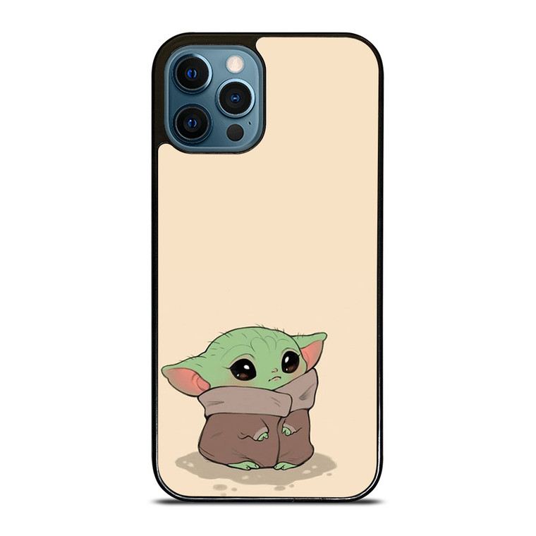 CUTE BABY YODA STAR WARS CARTOON iPhone 12 Pro Max Case Cover