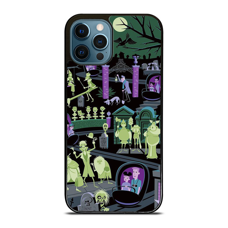 DISNEY THE HAUNTED MANSION CARTOON iPhone 12 Pro Max Case Cover