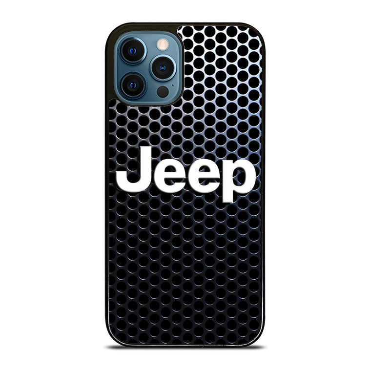 JEEP LOGO METAL ICON iPhone 12 Pro Max Case Cover
