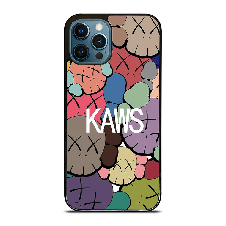 KAWS ICON FASHION FACES iPhone 12 Pro Max Case Cover