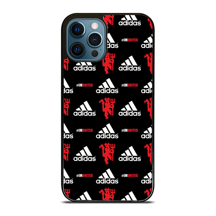 MANCHESTER UNITED ADIDAS PATTERN iPhone 12 Pro Max Case Cover